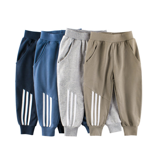 Boys Comfy & Breathable Long Pants-0